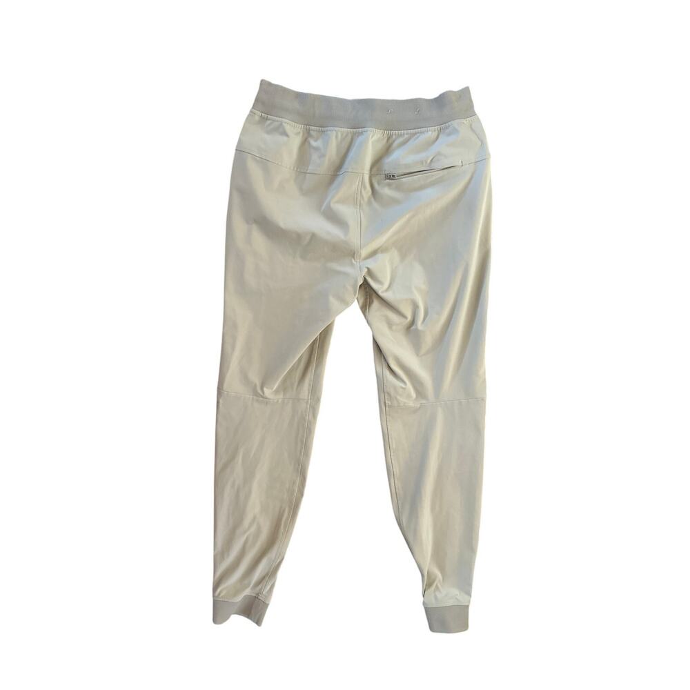 Men M Lululemon Athletica ABC Jogger Woven Air Riverstone Pants Stretch Travel - Picture 4 of 7